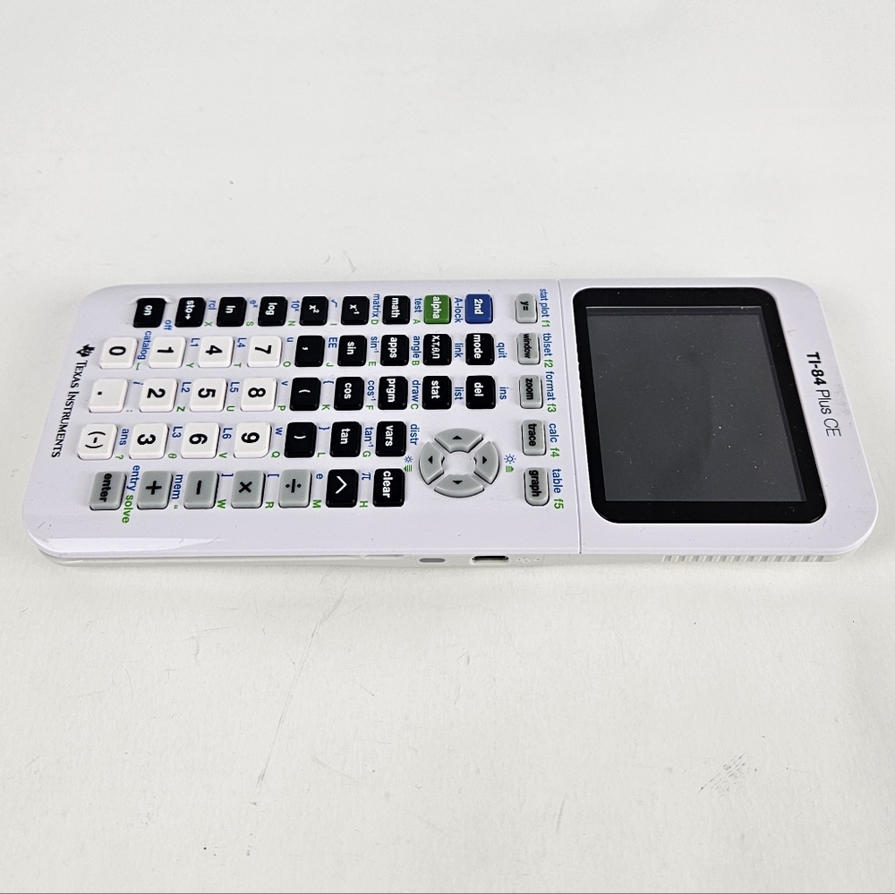 Texas Instruments TI-84 Calculator Plus CE | College School Office University - Picture 7 of 9